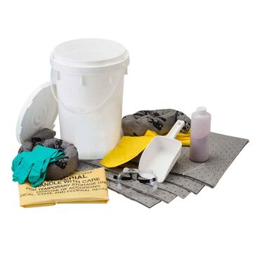 Trousse de déversements, neutralisant d'acide et de base, 6.5 gallons