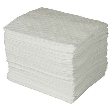 Absorbent Pad Spc100, 15inx19in,  Heavy, 100/bl