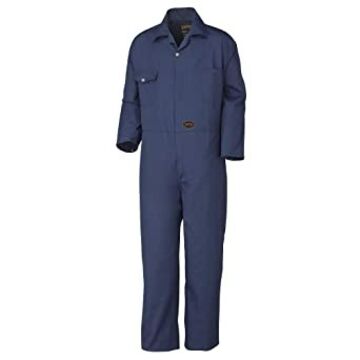 Coverall Heavy-duty, Navy Blue, Polyester/cotton