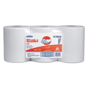 Serviettes Wypall X70, 9.8'' x 13.4'', 3/cas