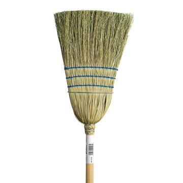 Corn Broom Heavy Duty 3 String 1 Wire