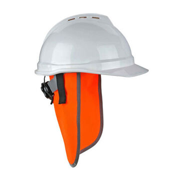 High Visibility Neck Shade, 3.6 oz, Polyester Solid Fabric, Orange