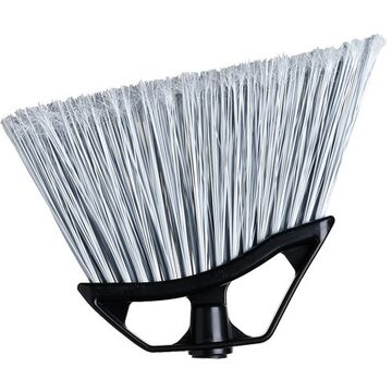 Lobby Broom Angled, 9in/22.85cm With Handle