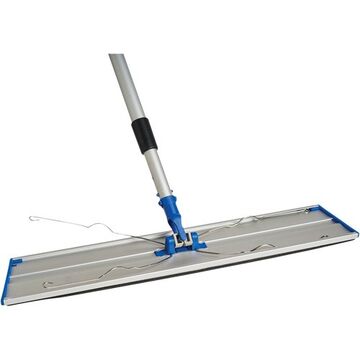 Static Attack Dust Mop Frame & Telescopic Handle, Aluminum, 24