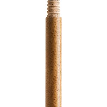 Wood Handle Threaded Tip,  54inx15/16in/137cm