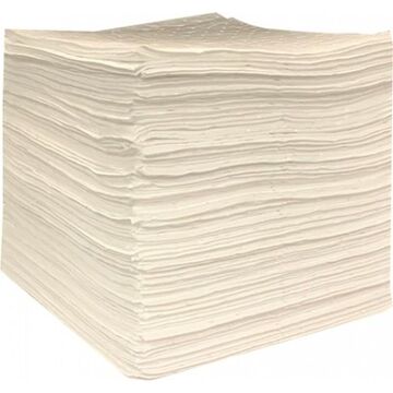 Serviette absorbante huile seulement blanc, 100/balle