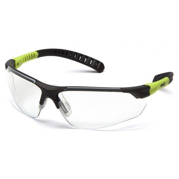 Lunettes Sitecore lentille clair, noir/lime cadre