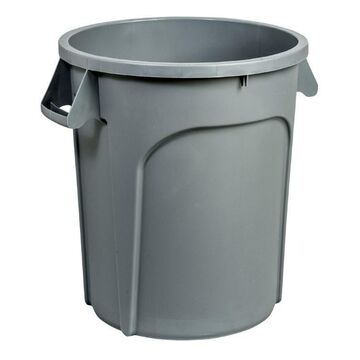 Contenant de déchets rond 20gal/75L gris