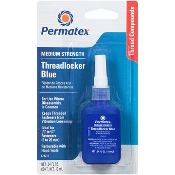 Threadlocker 242 bleu de force moyenne bouteille 10ml