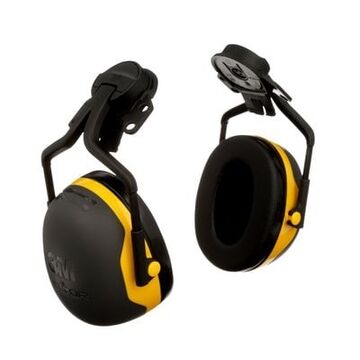 Protecteur d’oreille PELTOR 3M de Série X, contre les charges électriques et montées sur casque de protection