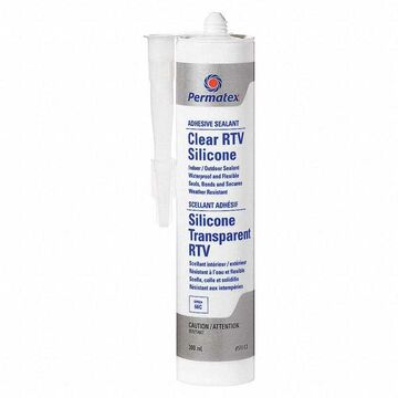 Scellant adhésif en silicone transparent RTV 66c 300ml