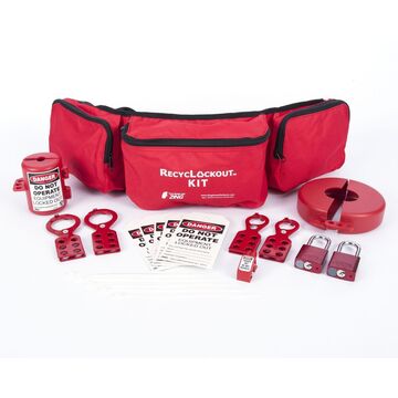 Lockout Belt Kit With Aluminum Padlocks