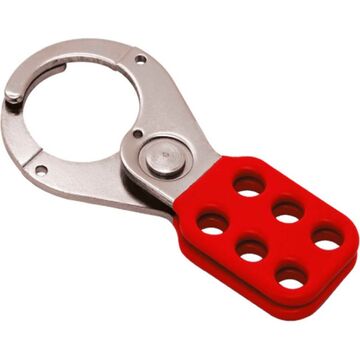 Hasp Steel Red 1.5in Without Tabs