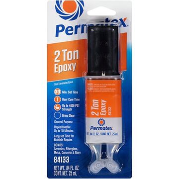 Permatex 2 Ton Epoxy 25ml Syringe