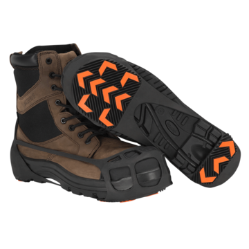 Traction Aid Footwear, Unisex, 100% Natural Rubber, Black