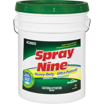 Spray Nine nettoyant puissant dégraissant/ désinfectant seau 20L 