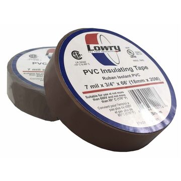 Electrical Tape Brown 18mm X 20m