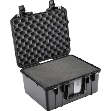 Mallette de transport dur Pelican 1507 avec insertion de mousse, noir