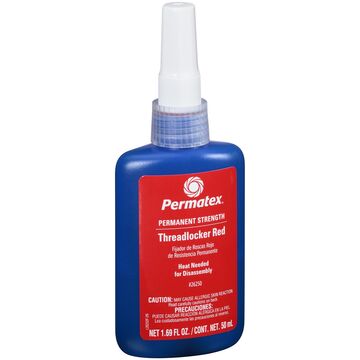 Threadlocker 262 à résistance permanente rouge bouteille 50ml