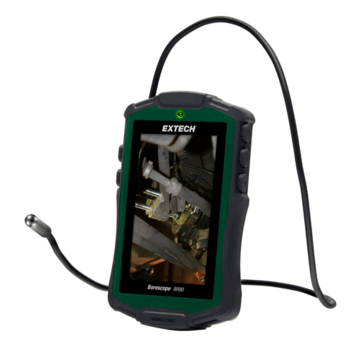 Borescope Inspection Camera With Ip67 8mm Diameter And 77cm Cable