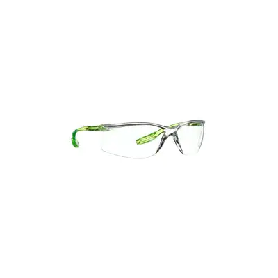 3m™ Solus Ccs Series Safetyglasses, Green, Clear Af-as Lens, With Scotchgard™ Anti-fog Coating