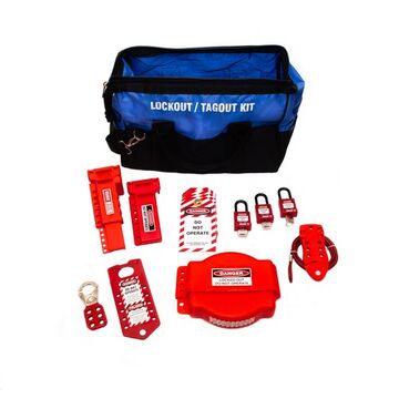 Jobsite Safety - Lockout Tagout - Lockout Kits and Stations - Trousse sac  lockout pour vanne