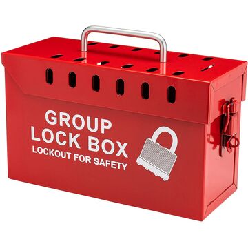 Group Lockout Box-steel-wall Mountable