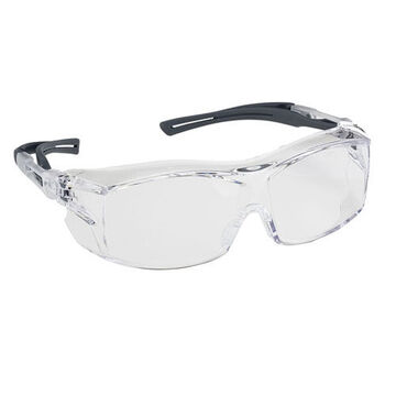 Safety Glasses Lightweight, X-large, Polycarbonate