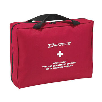 Level 3 First Aid Kit, 13 In Wd X 13 In Lg X 5 In Dp, Nylon