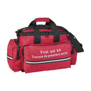Trauma First Aid Kit, 24 in wd x 12 in lg x 12 in dp, Nylon