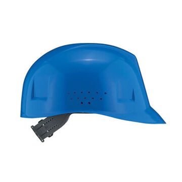 Casquette antichoc, bleu ciel, plastique, verrouillage à broche