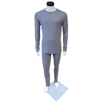 Personal Protective Equipment - Flame-Resistant and Arc Flash Clothing -  Flame-Resistant Base Layers - 6.75 Oz Fire Resistant Base Layer Shirt Grey