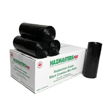 Garbage Bag 35 X 50 Black 2.1 Mil Coreless Mini-roll