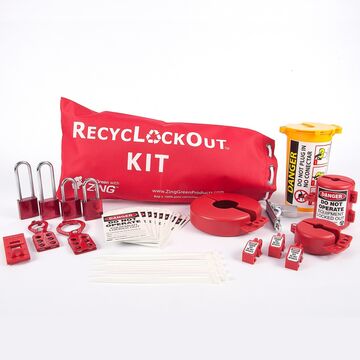 Lockout Bag Kit With Aluminum Padlocks
