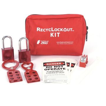 Lockout Pouch Kit Aluminum Padlocks