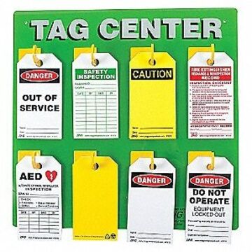 Eco Safety Tag Center 8 Hook 15hx15w