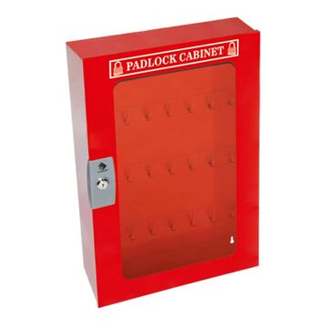 Padlock Cabinet 84 Padlock Capacity, Clear Window