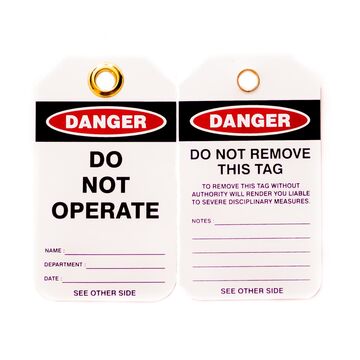 Lockout Tags 