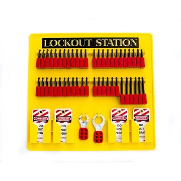 Station lockout capacité de 48 verrous