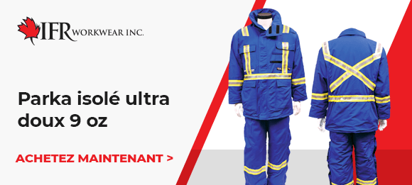 Parka isolé ultra doux 9 oz