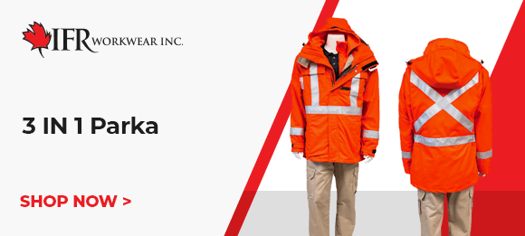 IFR 3 in 1 Parka Orange