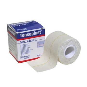 Bandage adhésif élastique, 5 cm wd x 4.5 m lg, tissu