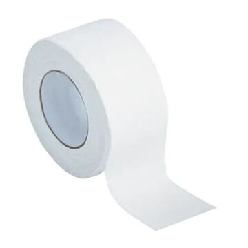 Cloth Tape, 2 in wd x 5 yd lg, Self, Cotton, White