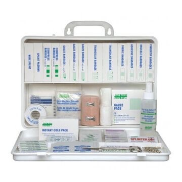 Deluxe Regulation First Aid Kit, Plastic box, 36 Unit, 6 to 15 Workers