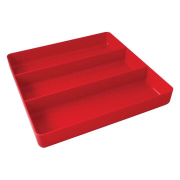 Tray Organizer Red 3 Compartments