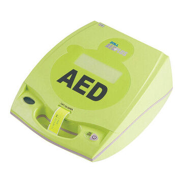Semi Automatic Defibrillator, 10 in Wd x 12 in ht, Pads, Batteries, Carrying Case