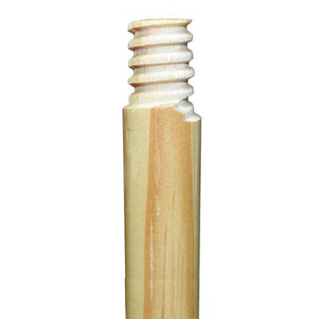 Lacquered Handle, 15/16 in dia x 54 in lg, Wood, Acme Threaded Tip