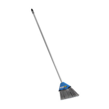 Angle Broom, 48 in lg Handel, Plastic, Steel, Black