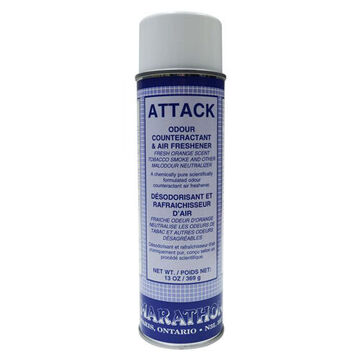 Air Freshener, Attack, Aerosol, Orange Scent, 0.748