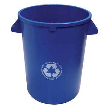 Round Container, Recycled, 19-1/4 in dia x 23-1/8 in ht, 20 gal